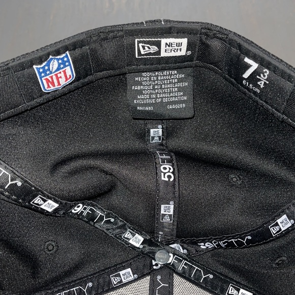 New Era Packers Fitted Hat 7 1/4 READ! - Picture 7 of 7